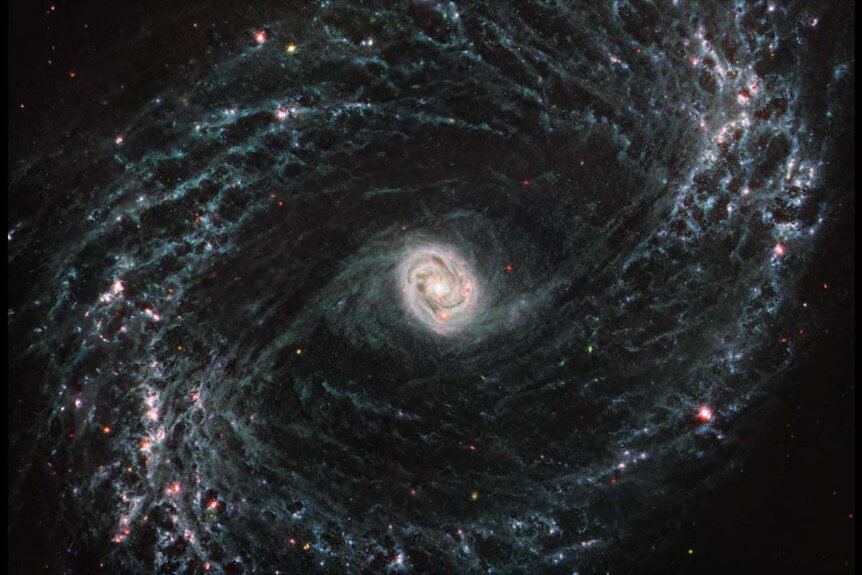 Spiral galaxy Ngc 1433