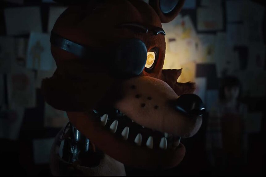 An animatronic in Five Night's at Freddy's (2023)