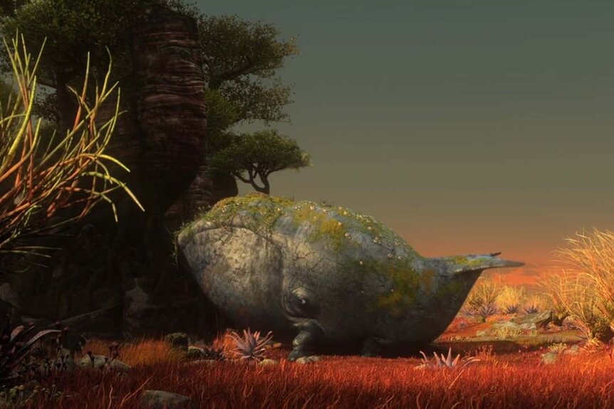 A Land Whale in The Croods (2013)