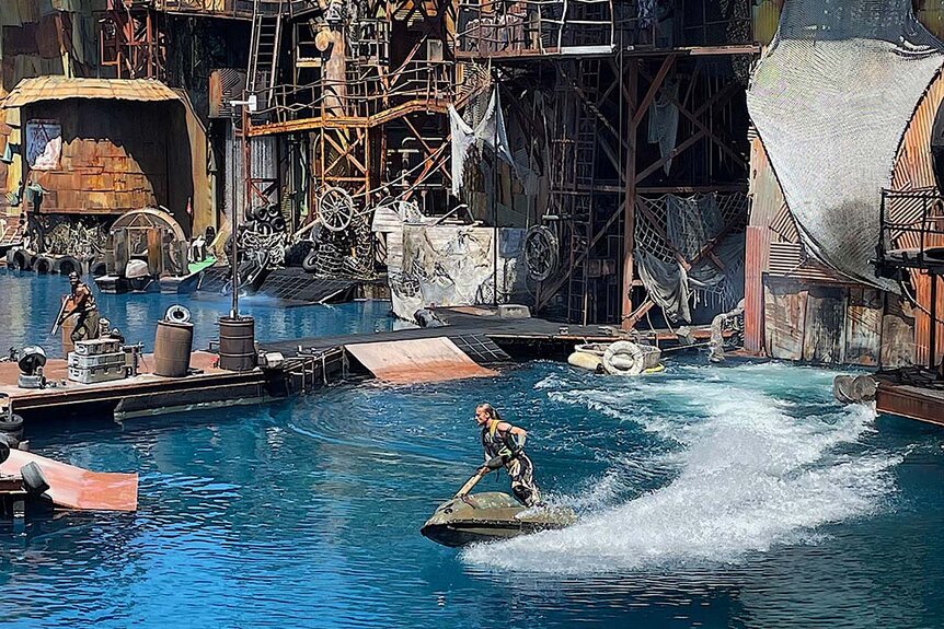 The Waterworld Stunt Show at Universal Studios Hollywood