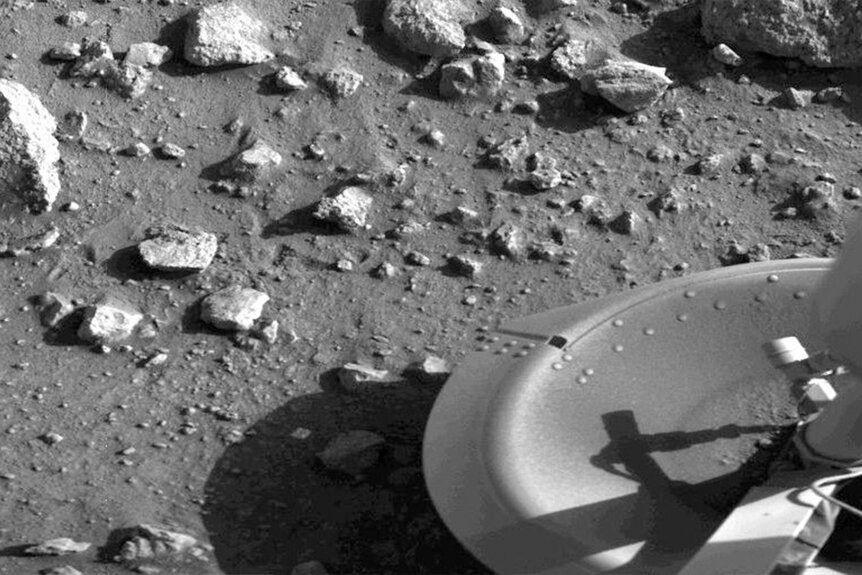 Viking II Martian soil