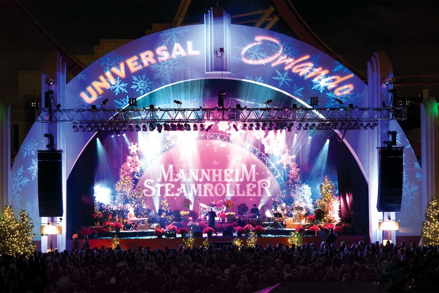 Mannheim Steamroller perform at Universal Orlando