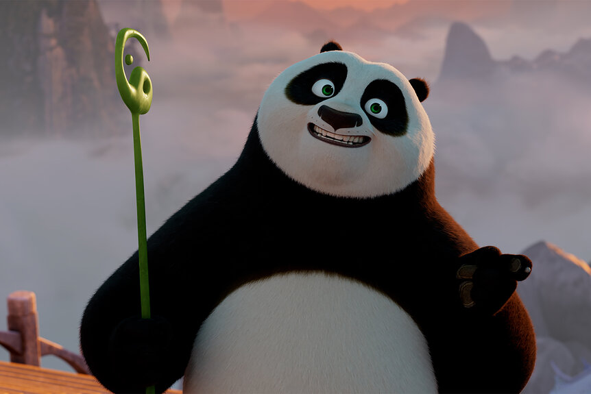 Po in Kung Fu Panda 4