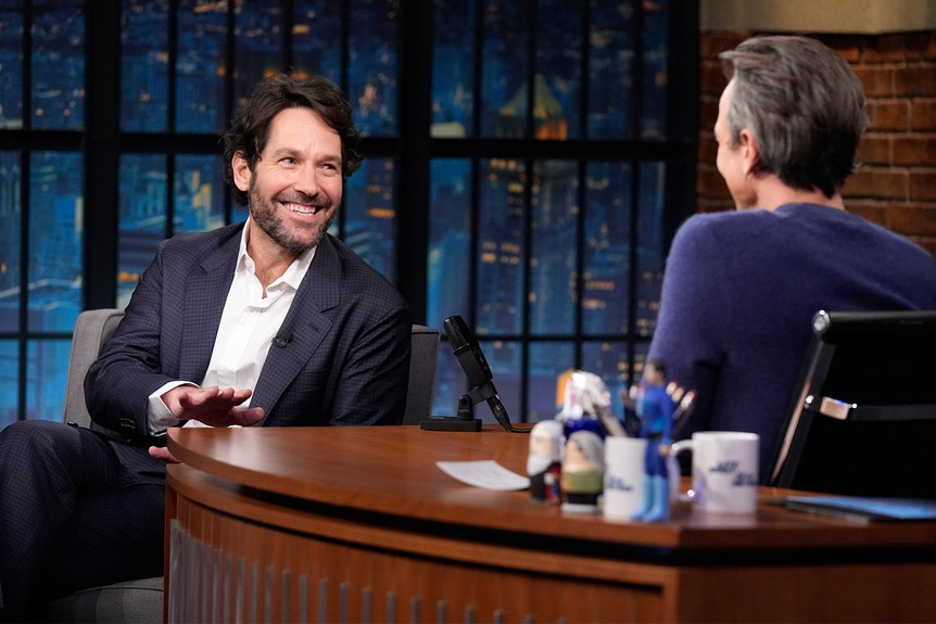 Paul Rudd on Late Night With Seth Meyers Episode 1499