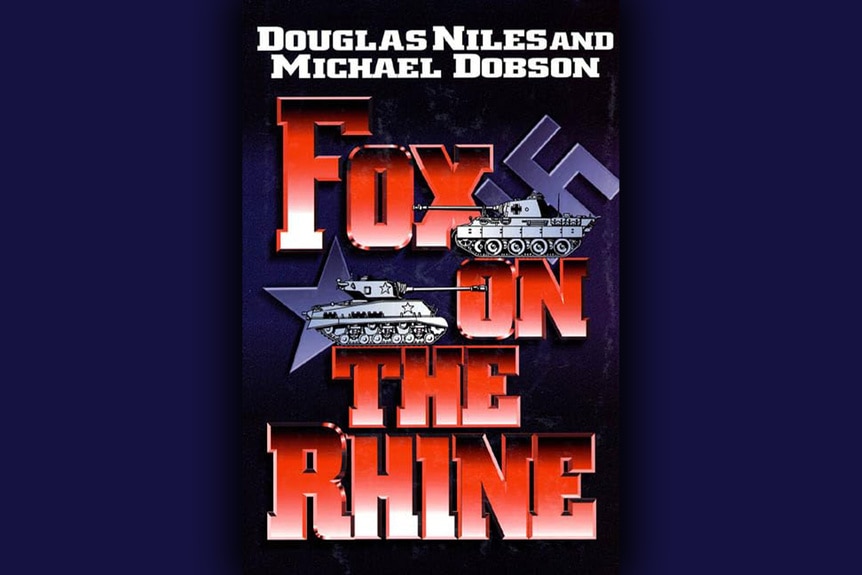 The cover of Fox on the Rhine by Douglas Niles and Michael Dobson.