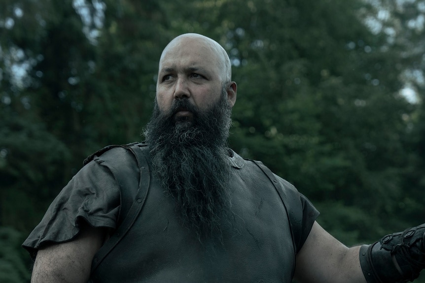 Youssef Kerkour as Steely Pate in A Knight of the Seven Kingdoms.