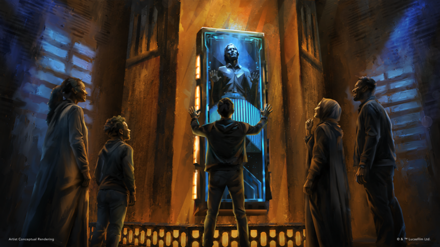 Star Wars The Experience concept art