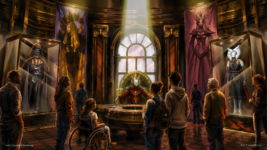 Star Wars The Experience concept art