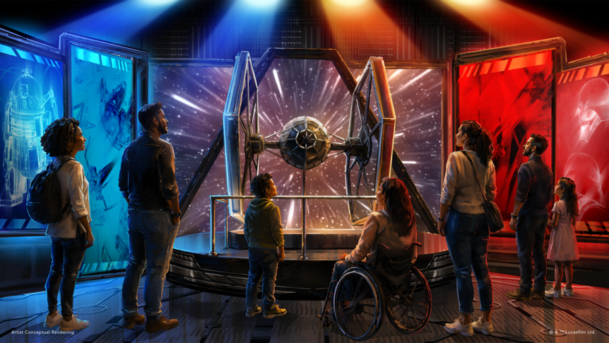 Star Wars The Experience concept art