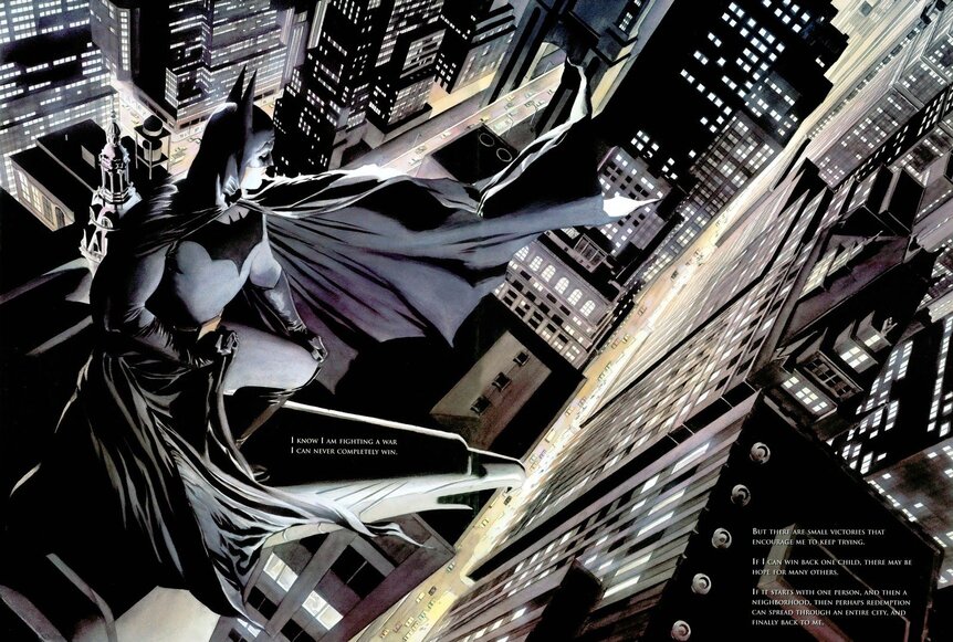 Batman: War on Crime (Writer: Paul Dini, Artists: Alex Ross)