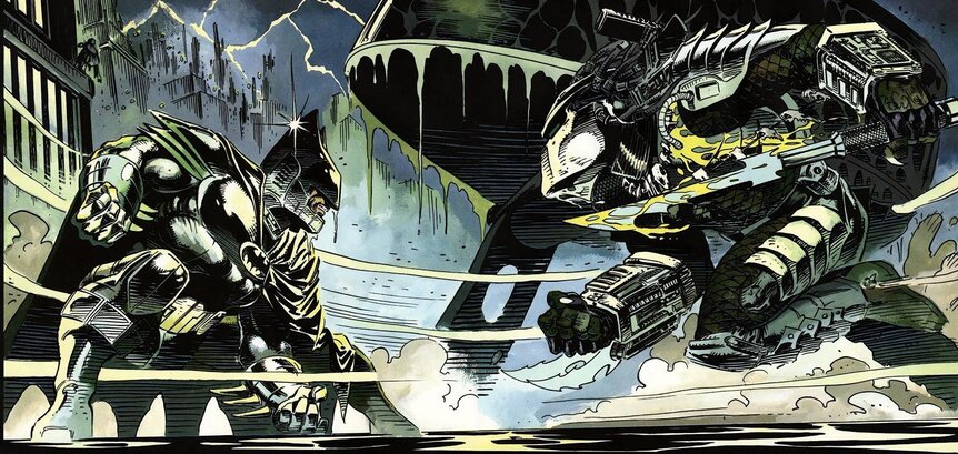 Predator vs. Batman (Writer: Dave Gibbons, Artists: Andy Kubert, Adam Kubert)
