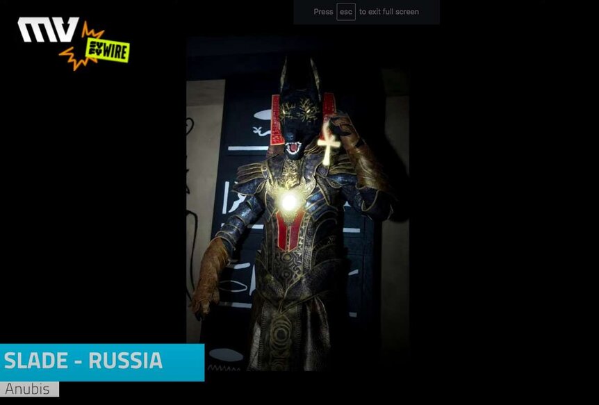 Anubis cosplay NYCC 2020