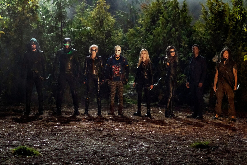 Arrow team Season 8