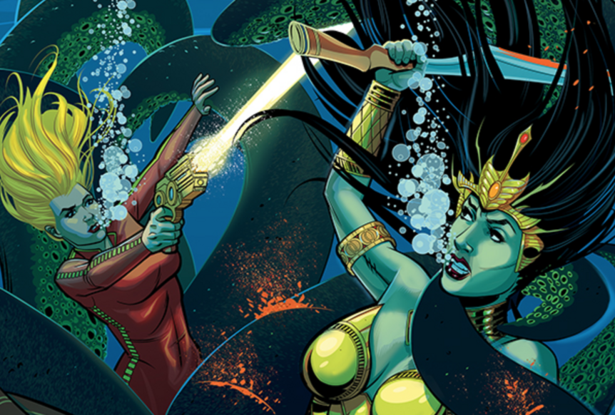 Barbarella Dejah Thoris Cover Slice 1