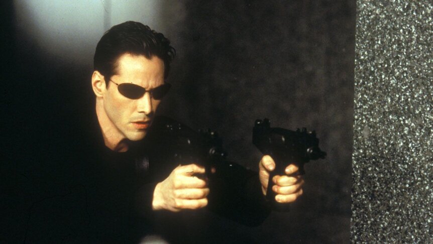 Keanu Reeves in The Matrix