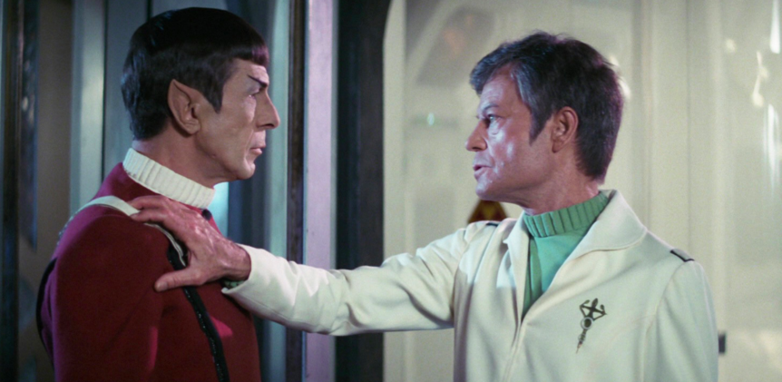 Bones and Spock in the Wrath