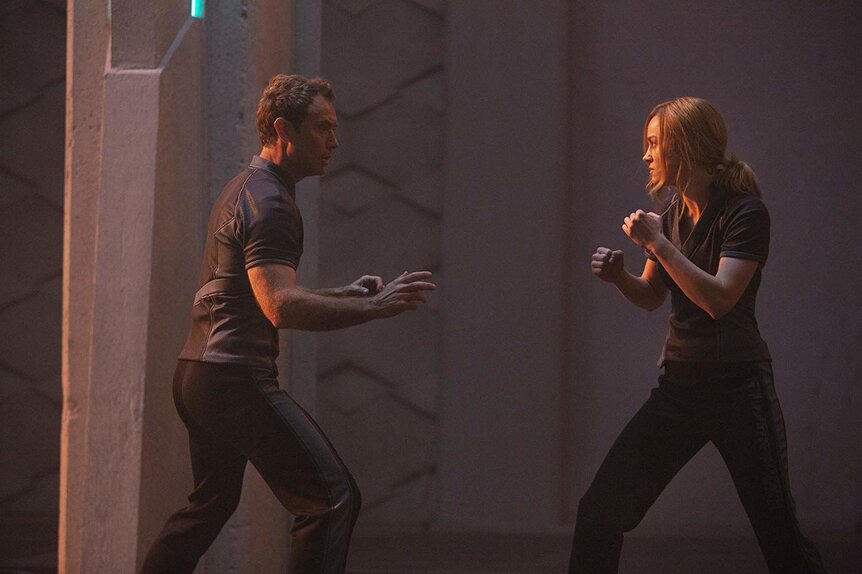 Captain Marvel Jude Law Brie Larson