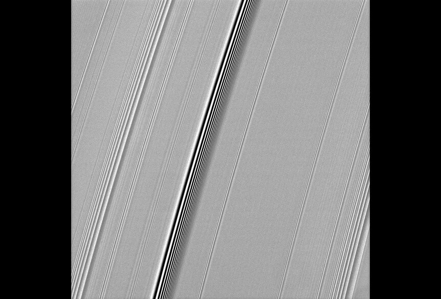Cassini Rings Density Waves