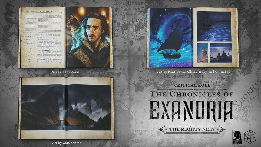 Critical Role art book: The Chronicles of Exandria - The Mighty Nein