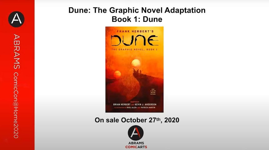 Dune Graphic Novel Cover
