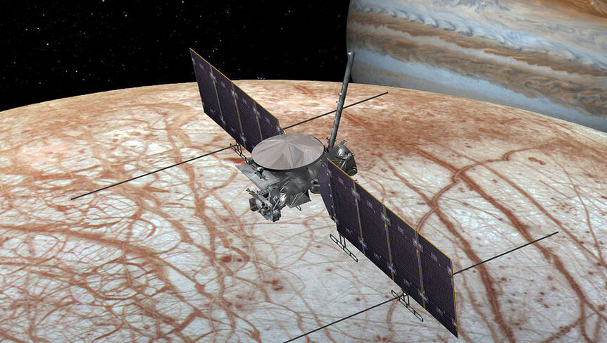 NASA image of Europa Clipper mission concept