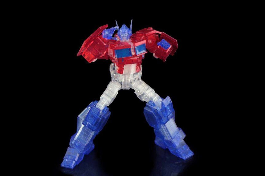 Flame Toys Optimus Prime Clear