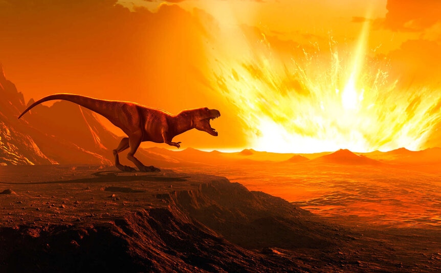 It was a very bad day to be on Earth 66 million years ago.