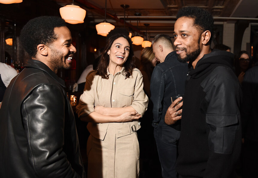 Andre Holland and Lakeith Stanfield 