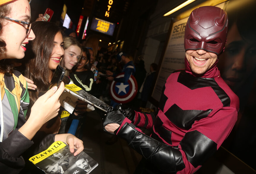 Tom Hiddleston as Daredevil