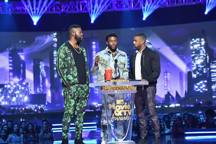 MTV Movie & TV Awards Black Panther cast