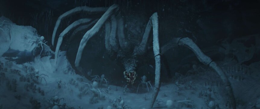 Giant spider in The Mandalorian