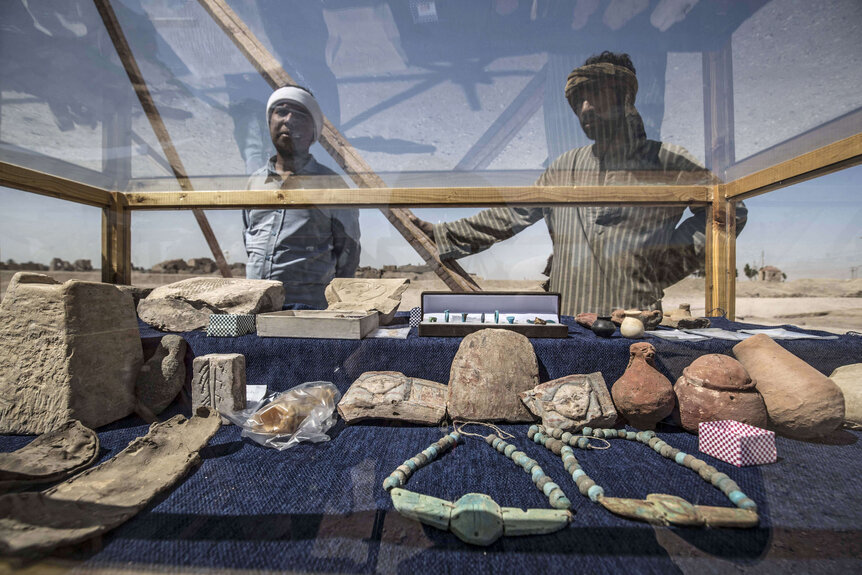 artifacts from Egypt's Golden City