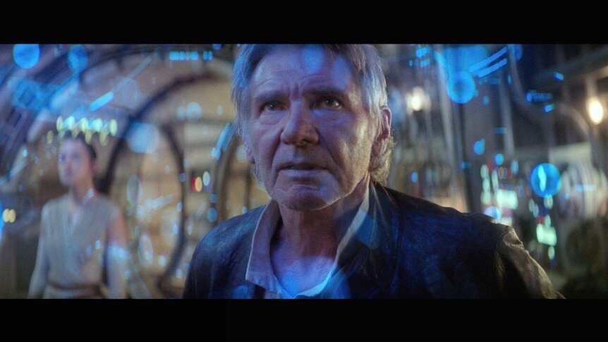Han Solo in the Force Awakens
