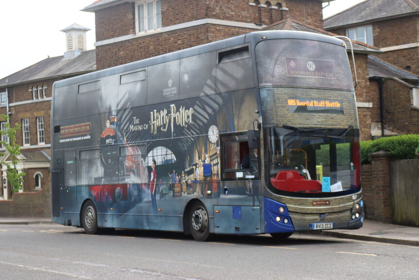 Harry Potter medical tour bus