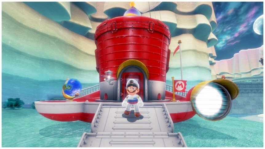 Mario-odyssey-ship