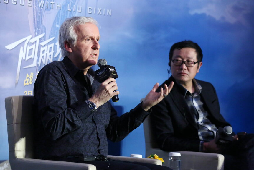 James Cameron Alita Battle Angel China Press Conference