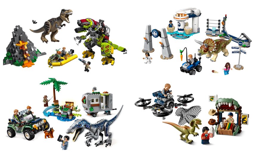 Jurassic World LEGO sets
