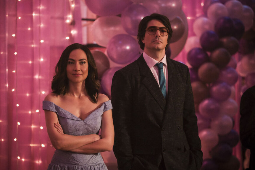 Courtney Ford and Brandon Routh, DC's Legends of Tomorrow