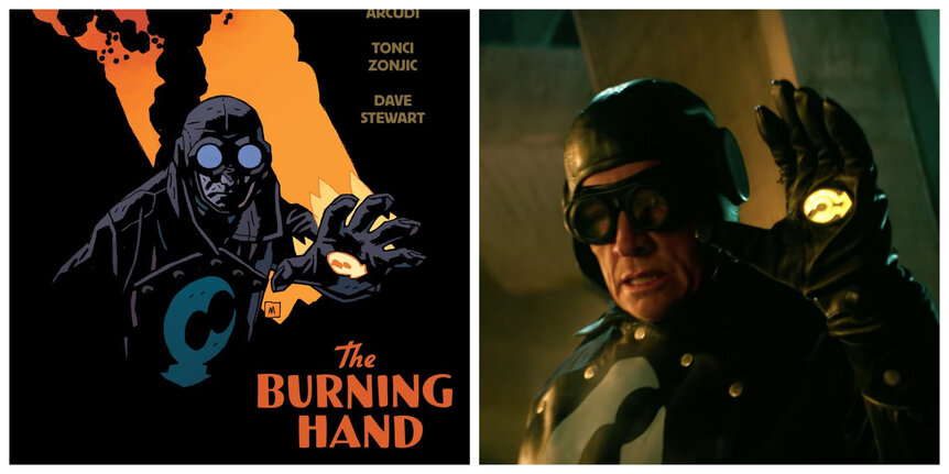 Lobster Johnson in the Hellboy universe