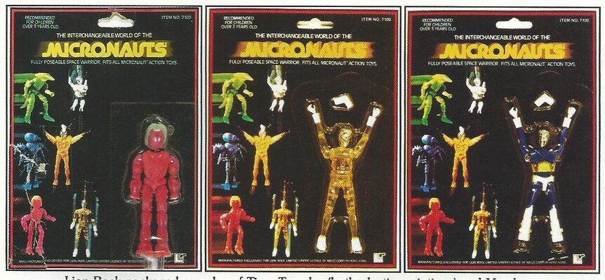 micronauts collectibles carded