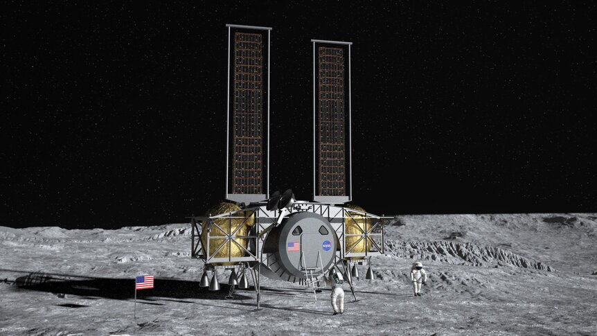 NASA Dynetics lunar lander design