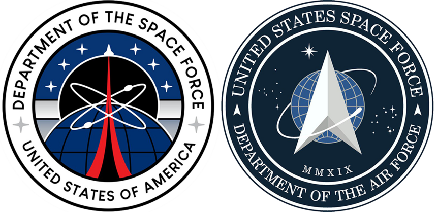 Netflix Space Force Logos