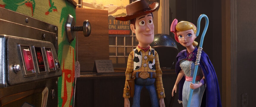Toy Story 4 Woody and Bo Peep