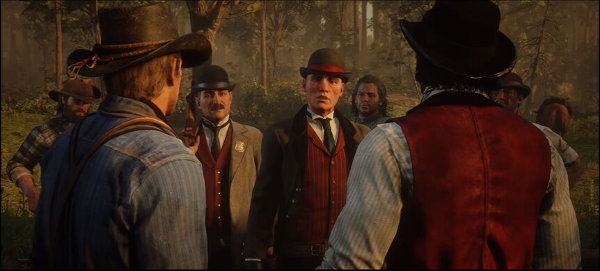 Pinkertons from Red Dead Redemption 2