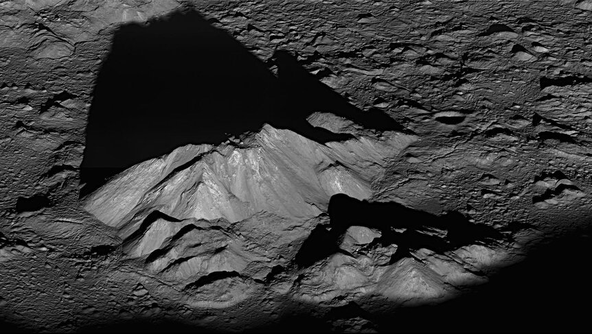 NASA image of the Moon's surface