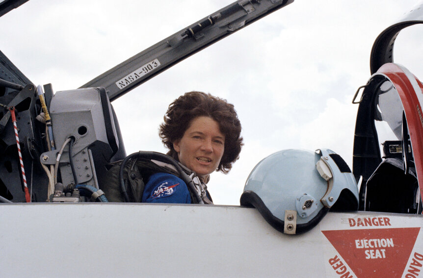 NASA astronaut Sally Ride