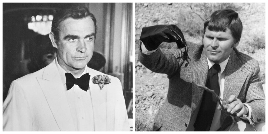 Sean Connery & Bruce Glover James Bond