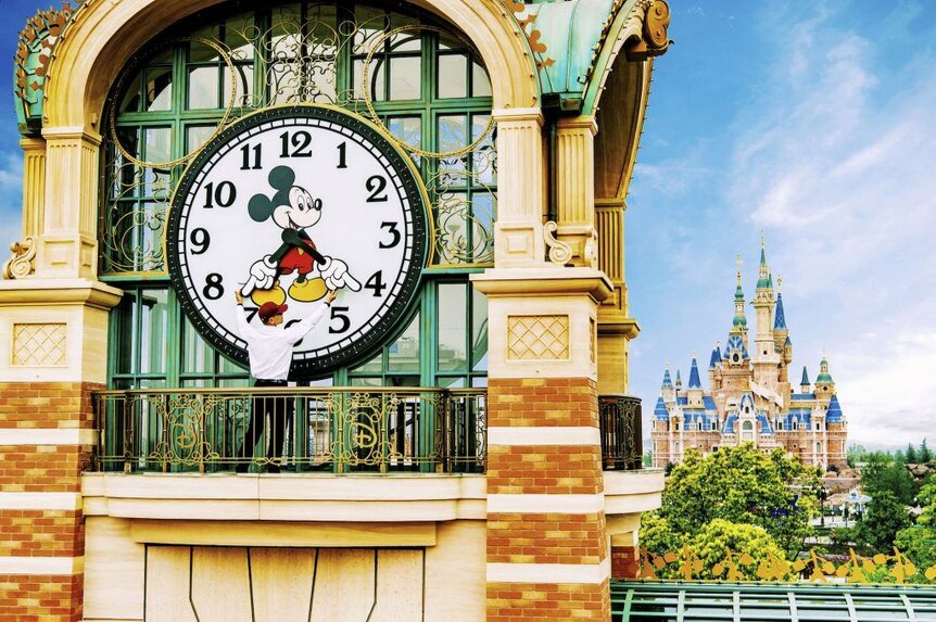 Shanghai Disneyland Clock Tower
