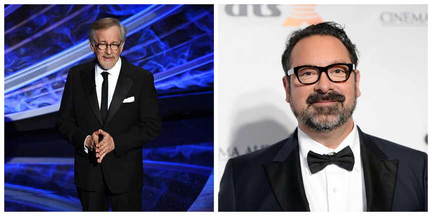 Steven Spielberg and James Mangold