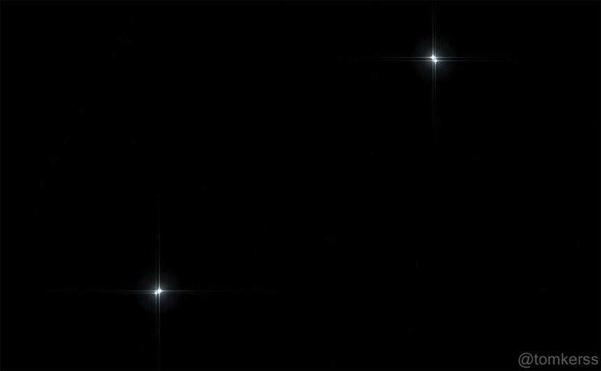 The “double double” star Epsilon Lyrae, a favorite among amateur astronomers. Credit: Tom Kerss